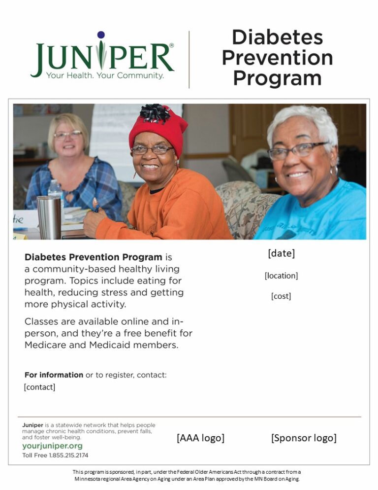 Diabetes Prevention Program - Juniper Toolkits